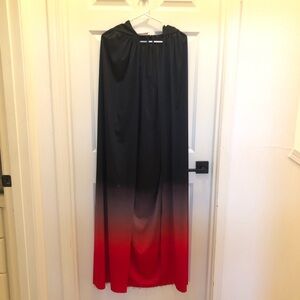 Halloween Vampire Cape size small Adult